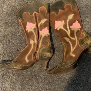 Woman’s cowboy boots